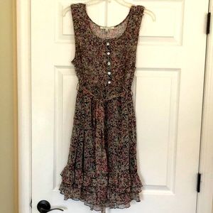 Women’s Floral Black Rainn sundress sz L